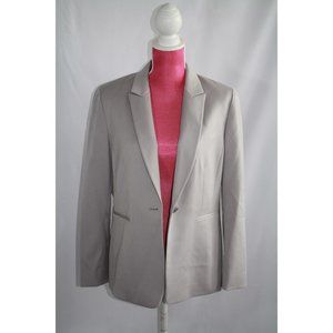 Tahari Arthur S. Levine Blazer Silver Women Size 12